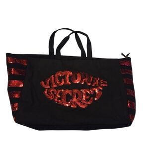 Victoria's Secret Ltd Edition Sequin Lip Tote Bag